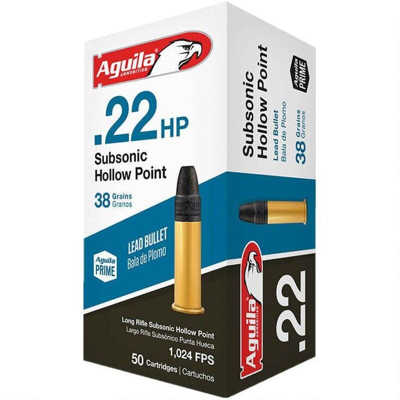 AGUILA 22LR SUB HP 38GR 50 - Smith Savings Week